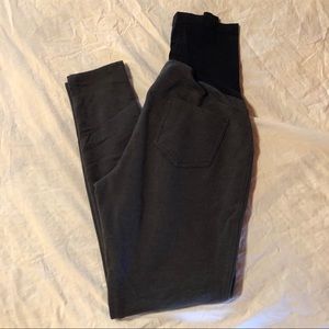 Ponte knit maternity leggings
